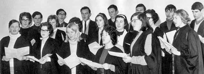 Some members of SCUNA in 1965
