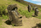 Moai in Inner Crater