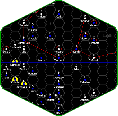 J-6 Map of space around Tavonni