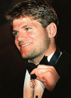 Robert Harvey with the Brownlow