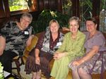Me, Anne S, Julianne and Brenda W at the 40 Year NGHS reunion