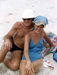 Andrew and Eva at their beloved Bilinga Beach