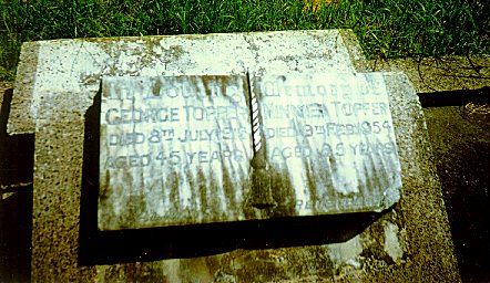 Grave of Minnie and George Topfer