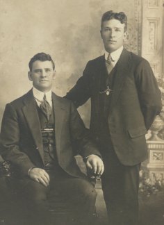 Wallace Thomson and Aubrey Hart