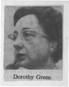 Larger version of the Dorothy Green photo