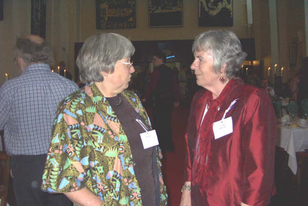 Founding members Judith Clingan and Janet Healey