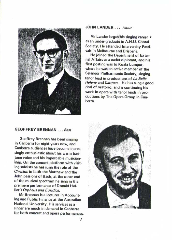 1971 Main Concert Programme page 7