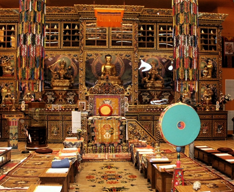 Tibetan Buddhist altar