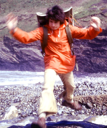 Me on undergraduate fieldwork