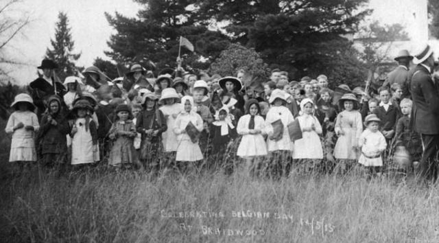 Belgian Day Braidwood 1915. Photo from Dale Fearn